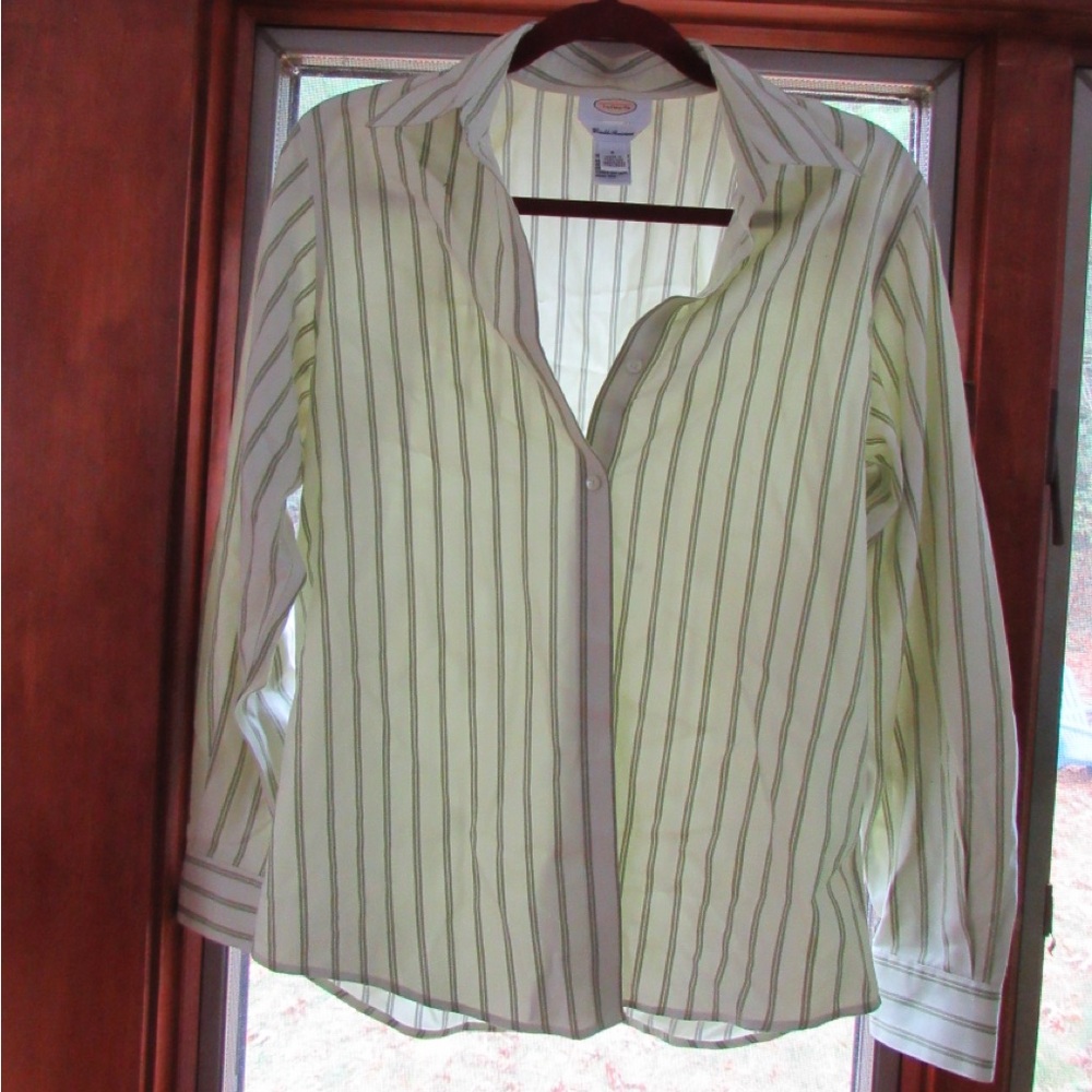 Talbots Cotton Long-Sleeve Button-Down